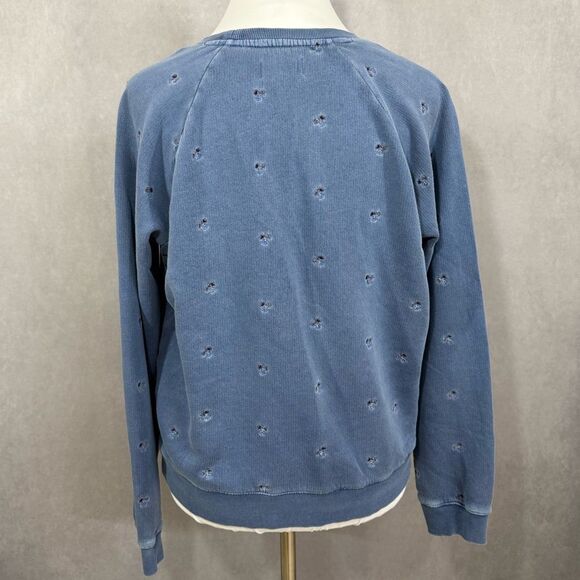 Lucky Brand Floral Embroidered Sweatshirt - Picture 4 of 6